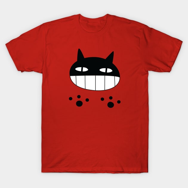 Smiling Cat T-Shirt by Affiliate_onga